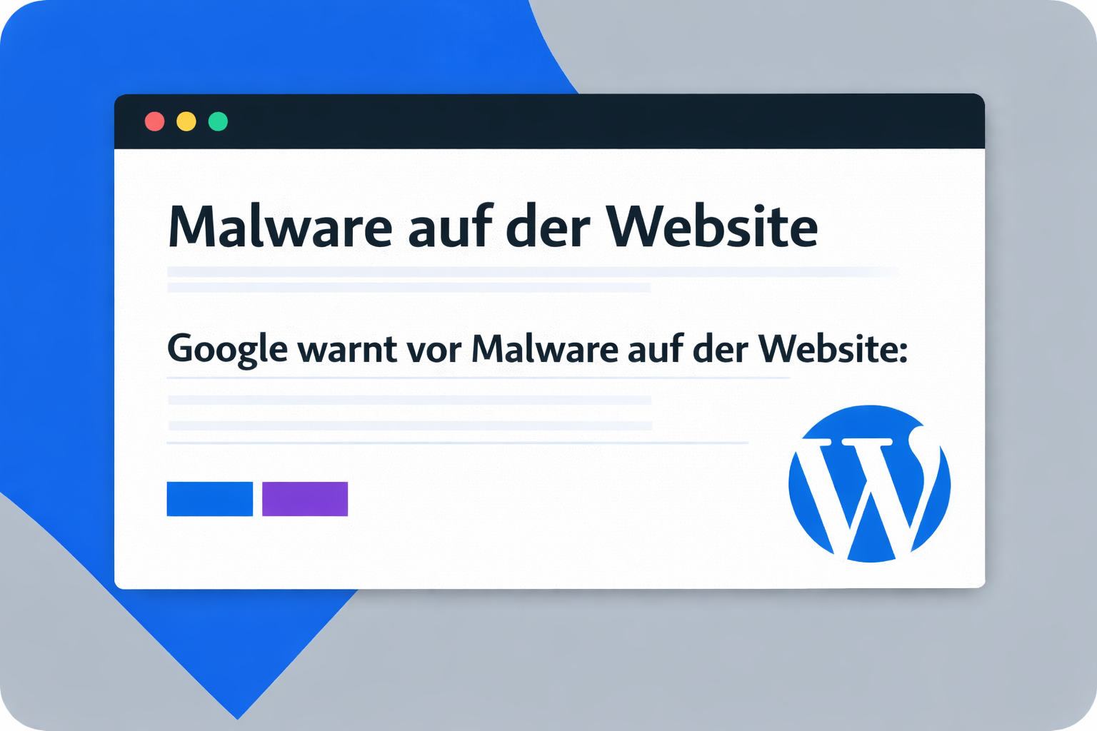 Sitefixer Blog Visual zu Malware, Sicherheit und Website-Bereinigung